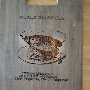 Meals on Reels Fish Cutting Board